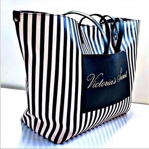 Victoria’s Secret Striped Tote Bag